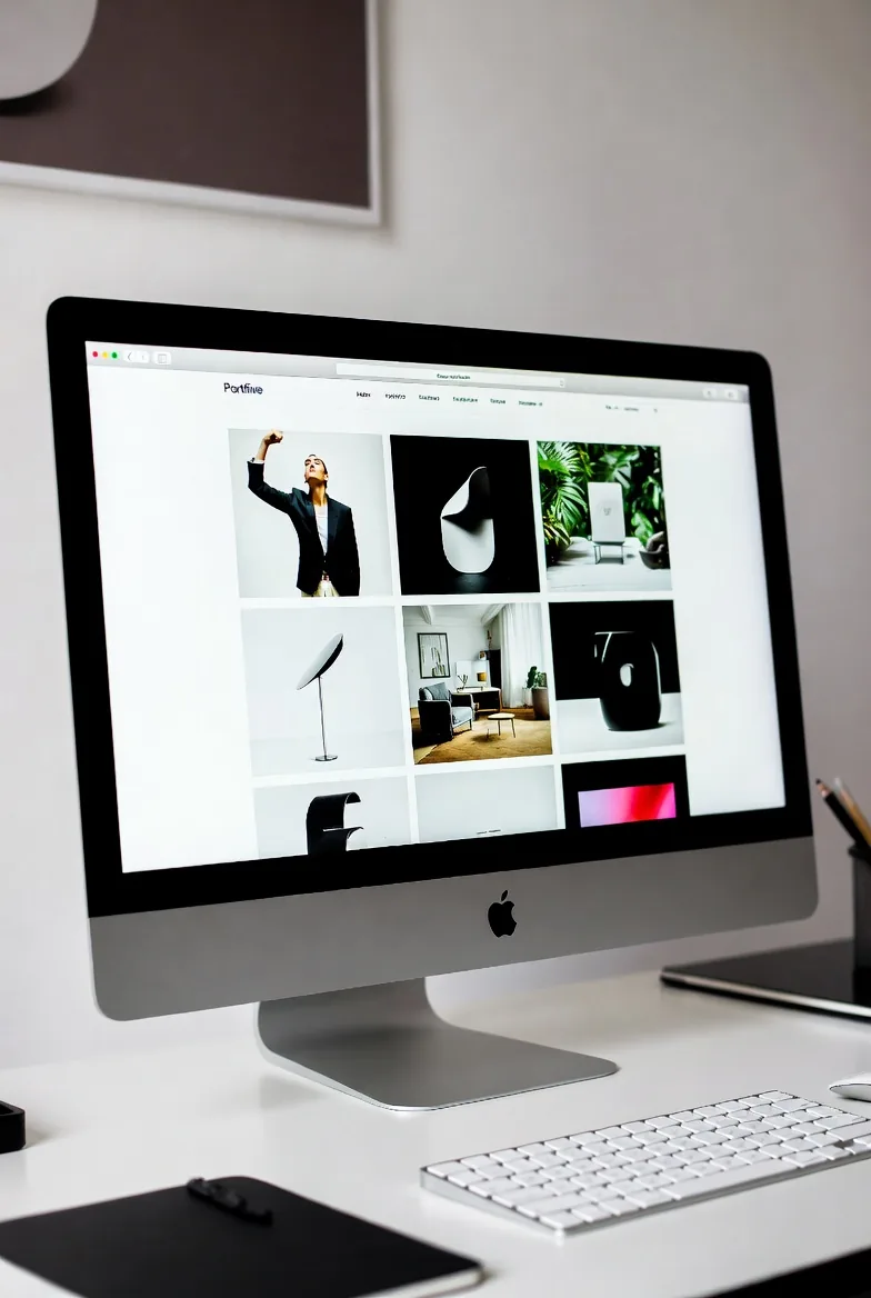 Kreativ Fotografportfölj – Portfolio webbdesign av DAVEST